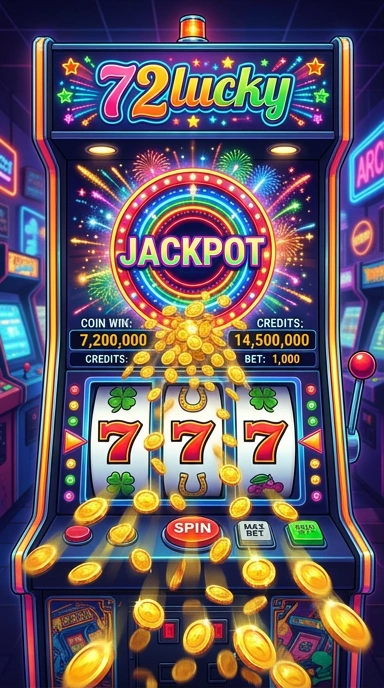 Tampilan antarmuka aplikasi 72lucky yang rapi dan user-friendly.